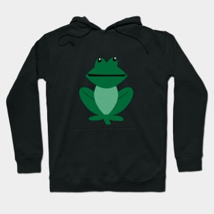 Smiling green frog Hoodie